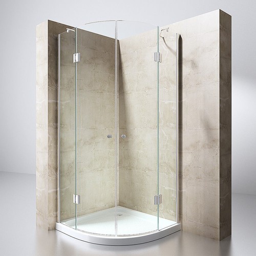 Shower enclosure frameless - shower,