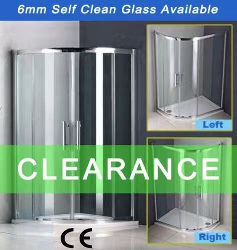 Offset walkin quadrant shower - quadrant,