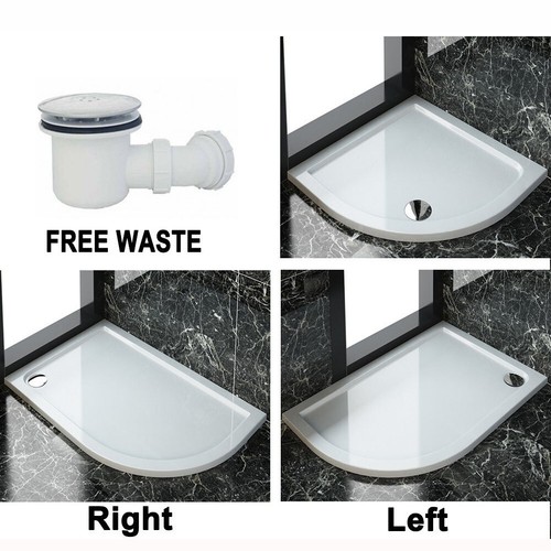 Offset quadrant solid shower - solid,
