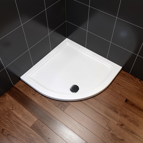 Quadrant shower enclosure - enclosure, tray
