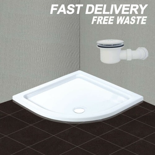 Quadrant shower enclosure - quadrant, tray