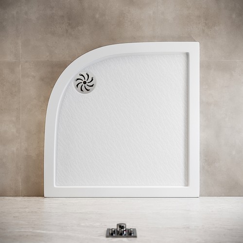Quadrant shower enclosure tray - quadrant,