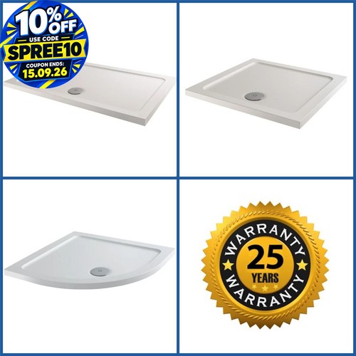 Shower tray enclosure slimline - tray,