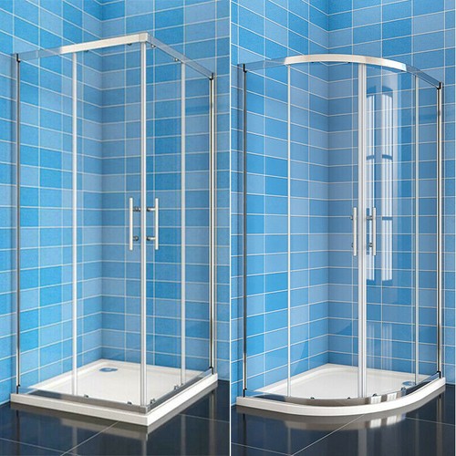 Quadrant corner entry shower - entry,