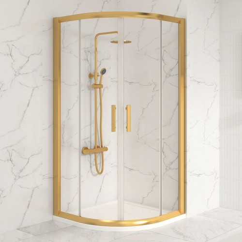 900 900mm brushed brass - 900, x