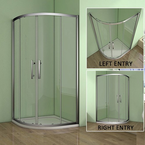 Modern walk quadrant - walk, shower