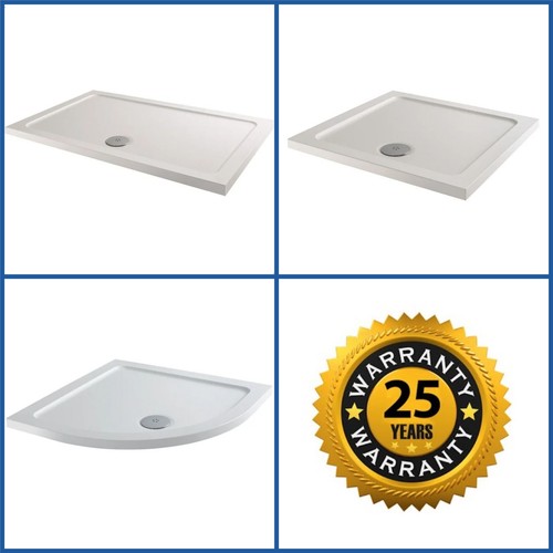 Shower tray enclosure - tray, slimline
