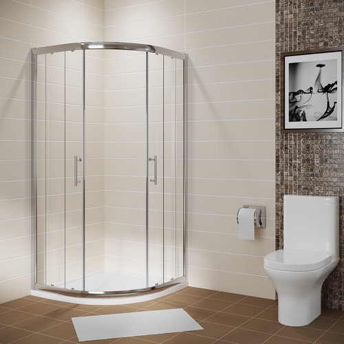 Quadrant shower enclosure - enclosure, door