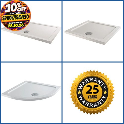 Shower tray enclosure - shower, slimline
