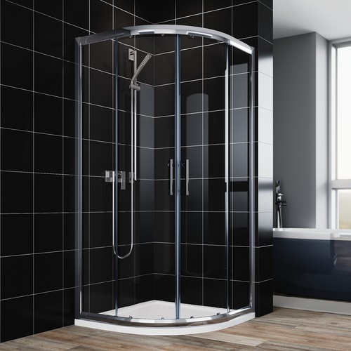 Quadrant shower enclosure - enclosure, and