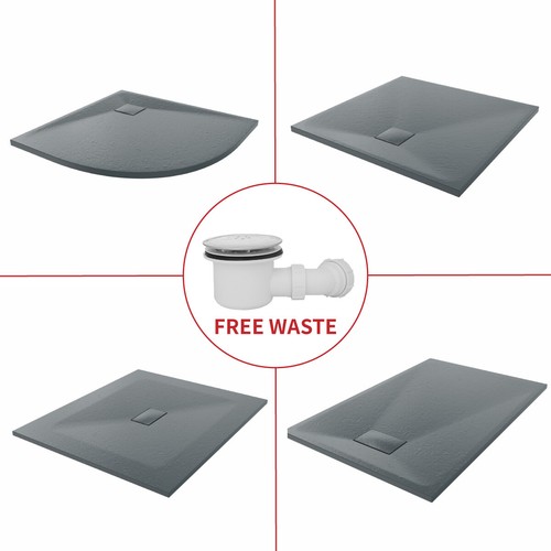 Slate effect square - slate,