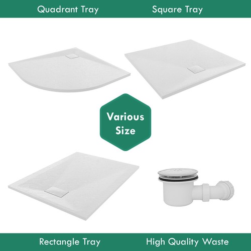 Smc white shower tray for - smc,